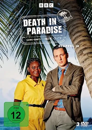 Death in Paradise - Staffel 12 - Krimi-Serie, spannende Fälle vor traumhafter Karibik-Kulisse, freigegeben ab 12 Jahren.