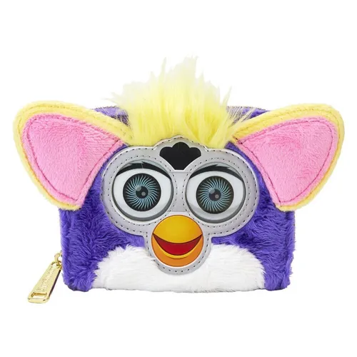 Loungefly Hasbro Furby Zip Around Wallet - Geldbörsen & Etuis, stylische und praktische Zip Around Wallet mit buntem Furby-Design, ideal für Fans und Sammler.