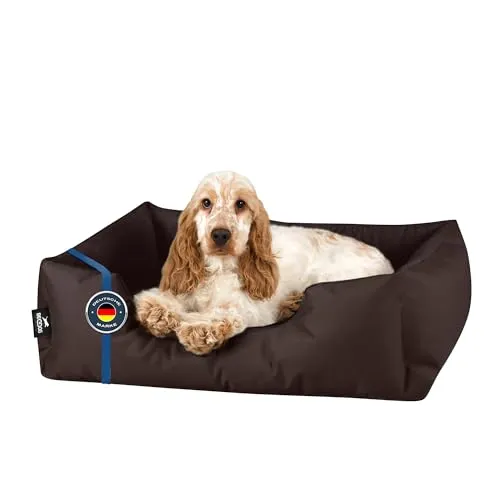 BedDog Hundebett Zara – Ergonomisches Hundekissen für kleine Hunde - Hundebetten – Hochwertiges Hundebett mit abziehbarem, waschbarem Bezug und ergonomischem Design für höchsten Komfort und Gelenkschonung.