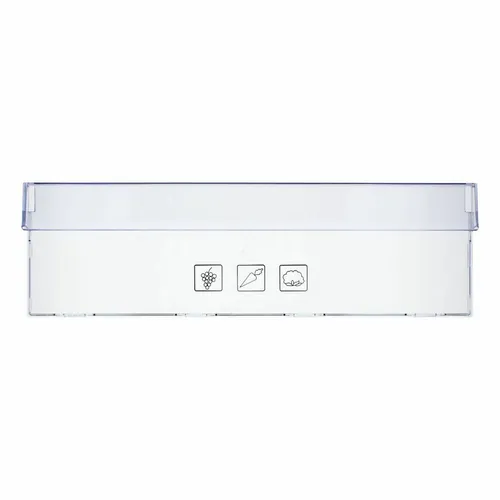 Schubladenblende für Gemüsekasten kompatibel mit Beko 492x148mm in Kühlteil
