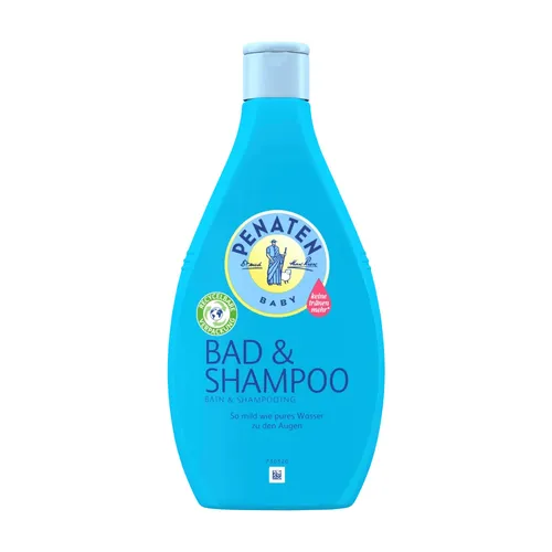 Penaten Bad Shampoo - Sanftes Babybad mit keine Tränen mehr Formel, ideal für Haut und Haarpflege