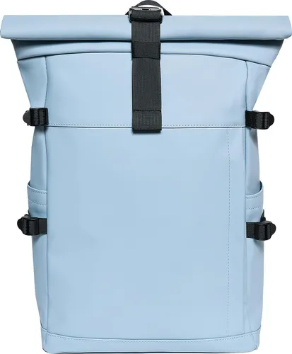Cityrucksack RollTop Rucksack Freizeitrucksack Herren Damen Wasserabweisend (9058) LIGHT BLUE