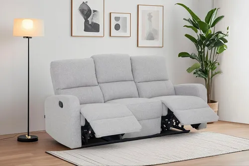 HOME AFFAIRE 3-Sitzer TOURNAY mit Relaxfunktion in grau von Home Affaire