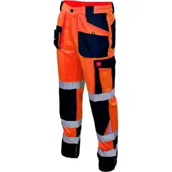 Produktbild Arbeitshose Bundhose Warnschutzhose Herren Orange 44