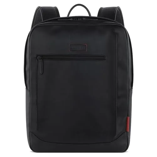 bugatti Rucksack Clark Backpack - Eleganter Rucksack aus weichem Rindleder, ideal für Beruf und Freizeit. Zeitloses Design trifft auf praktische Funktionen für den modernen Alltag.