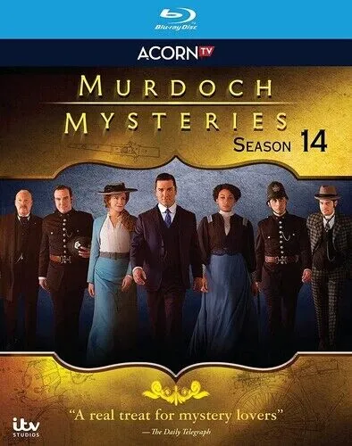 Murdoch Mysteries: Season 14 [New Blu-ray] 3 Pack