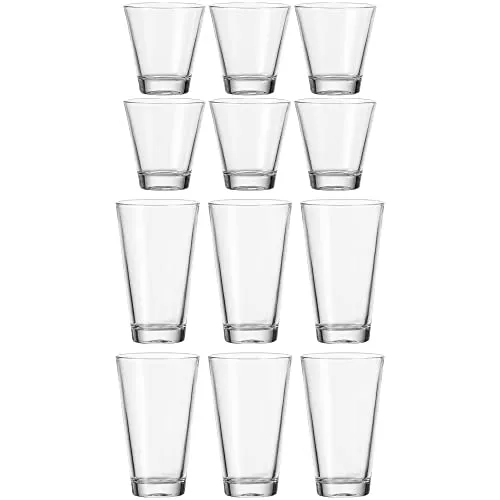 LEONARDO HOME Trink-Glas Ciao 12er Set - Wassergläser Set mit 12 Teilen: Sechs kleine Saft-Gläser und sechs große Longdrink-Gläser, spülmaschinengeeignet und ideal für den täglichen Gebrauch.