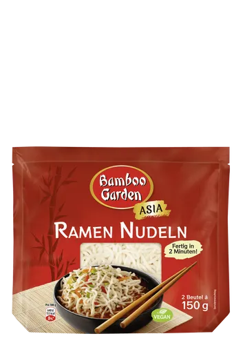 Bamboo Garden Ramen Nudel vorgekocht Pasta & Reis 0.3kg 4023900545729