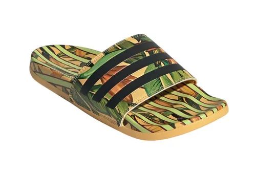 ADIDAS Damen Badeslipper adilette Comfort - Badeschuhe mit vorgeformtem Fußbett für lang anhaltenden Tragekomfort und lässigen Style. Klassisches Design mit 3-Streifen für jedes Freizeitoutfit.