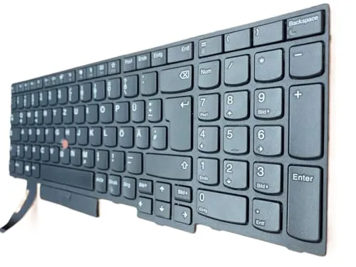 T-ProTek DEUTSCHE - Tastatur Keyboard kompatibel für Lenovo ThinkPad L580 20LW/20LX
