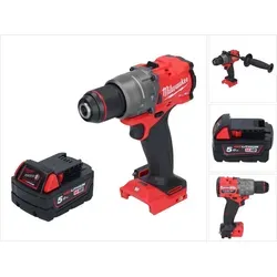 Milwaukee M18 FPD3-501 Akku Schlagbohrschrauber 18 V - Leistungsstarker Akku-Schlagbohrschrauber mit 158 Nm Drehmoment und bürstenlosem Motor für maximale Effizienz und Langlebigkeit in der Bau- und Renovierungsarbeit.