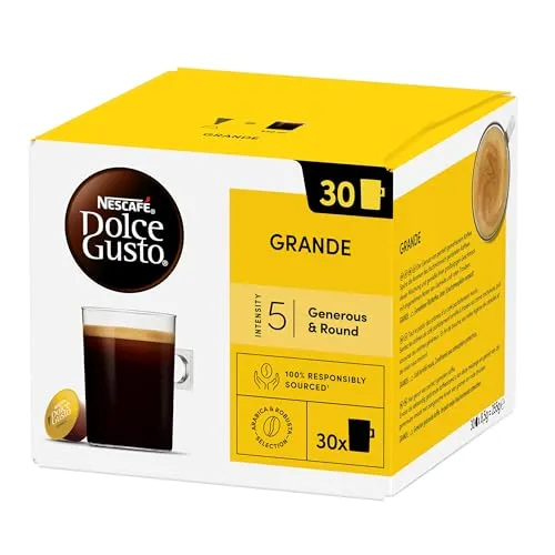 NESCAFÉ DOLCE GUSTO Grande Kaffeekapseln 1er Vorratspack (1 x 30 Portionen)