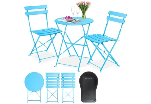 KESSER Bistrotisch 3-teilig mit klappbaren Stühlen von Kesser