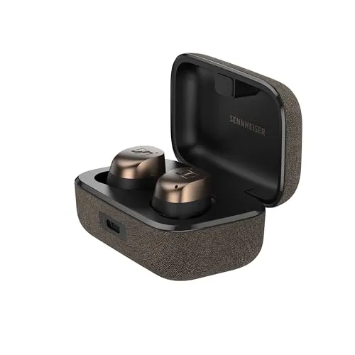 Sennheiser MOMENTUM True Wireless 4 - Smart Earbuds Bluetooth 5.4, kristallklarer Klang und 30 Std. Akkulaufzeit, ergonomisches Design mit Adaptive ANC
