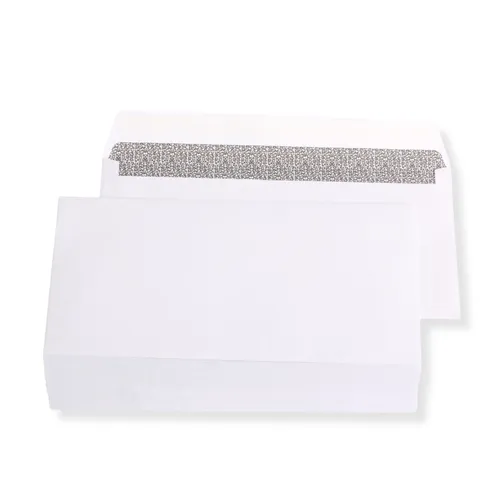 St. Versandtasche,Umschlag, Kompaktbrief, ohne Fenster, weiß, selbstklebend 100