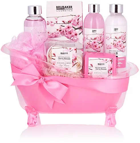 BRUBAKER Cosmetics Bade- und Dusch Set Kirschblüte