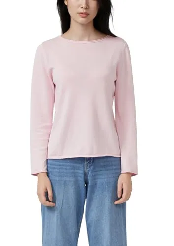 Strickpullover S.OLIVER Damen Gr. 38 rose - Kombistarker Damen-Strickpullover von s.Oliver in rose. Der U-Boot-Ausschnitt und die hüftbedeckende Passform sorgen für einen lässigen Look. Aus 100% Baumwolle für hohen Tragekomfort.
