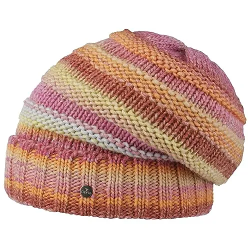 LIERYS Bernardo Oversize Umschlagmütze Winter-Beanie Fleece Schurwollgemisch Unisex - Stylische Oversize-Beanie aus hochwertigem Wollgemisch, ideal für den Herbst und Winter. Einheitsgröße für optimalen Sitz und Komfort, gefertigt in Deutschland für beste Qualität.