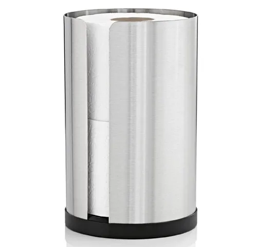 blomus Nexio Toilettenpapierhalter aus Edelstahl matt in grau von Blomus