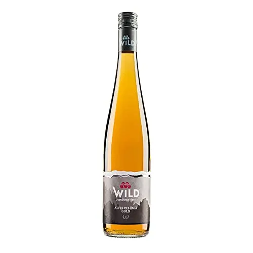 Brennerei Wild | Goldbrand Altes Pflümli | 0.7 L | 35% Alkohol aus dem Schwarzwald – Deutschland | Pflaumenbrand