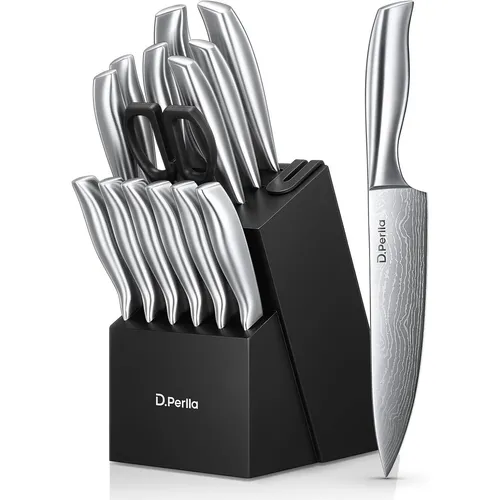 TLG Selbstschärfender Premium Messerblock 15 TLG