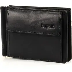 bugatti Primo Geldbörse Herren - Hochwertige Lederbörse mit Clip - Münzbörse für Herren mit 9 Kartenfächern und Clip, ideal für Freizeit und Business. Kompakt und leicht mit nur 63g, perfekt für die Hosentasche. Lieferung in edler Geschenkbox.