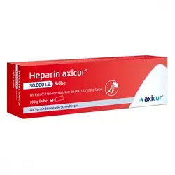 Heparin Axicur 30.000 internationale Einheiten Salbe