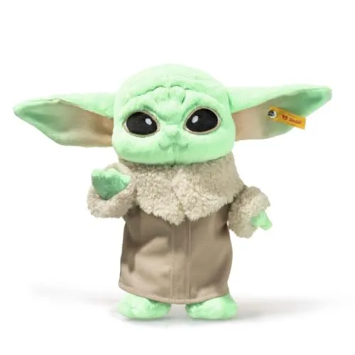 Steiff Kuscheltier Star Wars Grogu, 25 cm, Grün von Steiff