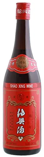 SHAO XING Alkoholhaltiges Reisgetränk 750ml - Sake-ähnliches Getränk aus Reis mit 14% Alkoholgehalt, perfekt für asiatische Gerichte oder gesellige Abende.