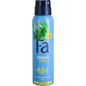 Fa Deodorant Fresh Sport, Spray, unisex, 48h Schutz, ohne Aluminium, 150 ml