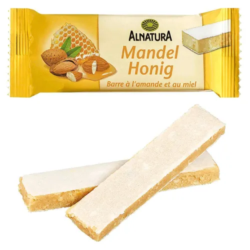 ALNATURA Bio Fruchtriegel Mandel Honig  40,0 g, 1 St. von Alnatura