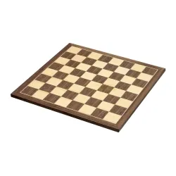 Philos Spiel, Schachbrett Kopenhagen - 35 cm Breite, ideale Feldgröße von 40 mm für strategische Duelle