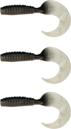 Hecht Twister XXL Gummiköder 16 cm schwarz-weiß 3