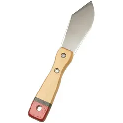 mako Kittmesser KOMFORT – Flexibles Kittmesser aus gehärtetem Stahl - Küchenmesser mit flexibler Klinge, aus gehärtetem Stahl und lackiertem Holzgriff. Ideal für präzise Arbeiten in der Küche. Klingenlänge ca. 8,5 cm.