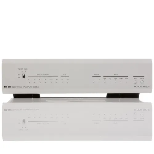 Musical Fidelity MX-DAC Audiophile D/A Wandler silber