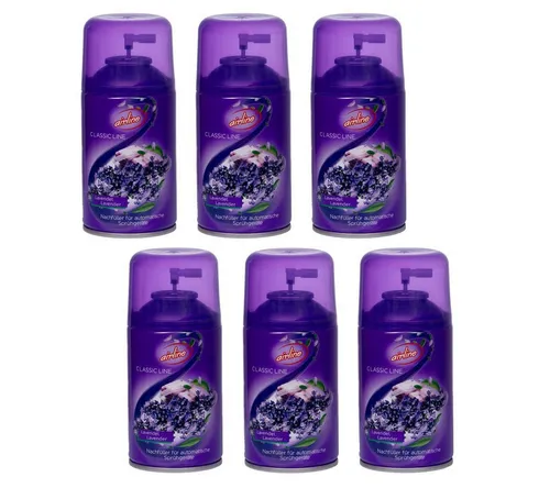 laro Raumduft Lavendel automatisch Raumduftspray Vorteilspaket Nachfüller (6-St)