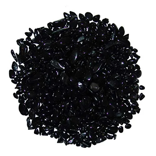 Turmalin Schwarz Schörl mini Trommelsteine ca. 3-10 mm 100 g