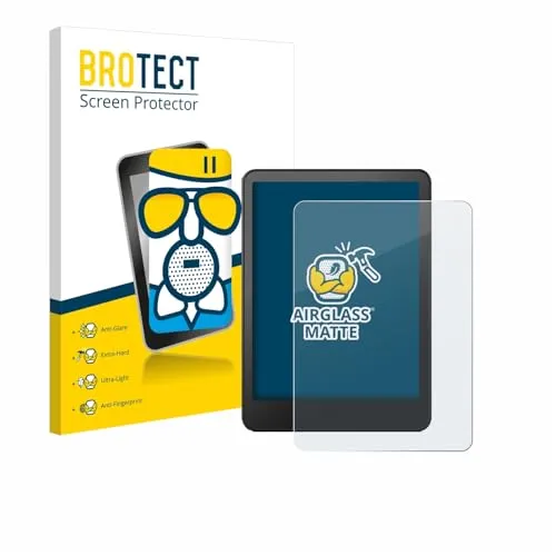 BROTECT Entspiegelungs Schutzglas für Amazon Kindle Colorsoft Signature Edition Schutzfolie Panzer Folie Glas Matt [Extrem Kratzfest 9H, Anti-Reflex]