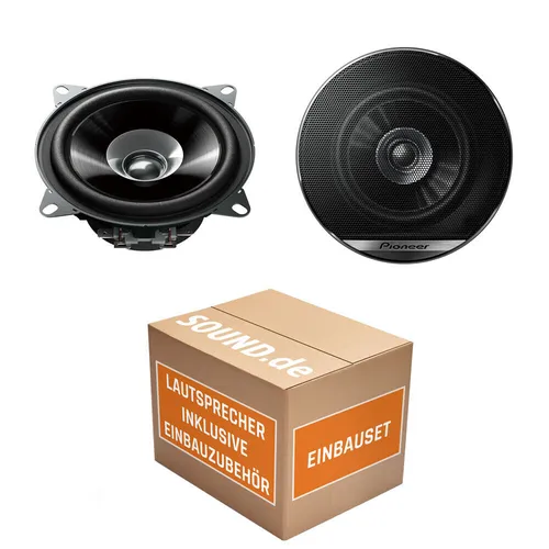 Pioneer Lautsprecher für Opel Corsa D Heck 10cm 100mm Auto 190W PAAR Boxen Set