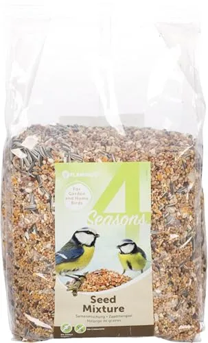 Flamingo Wildvogelfutter – Premium-Qualität – Saatmischung 2,5kg Vogelfutter für Wildvögel