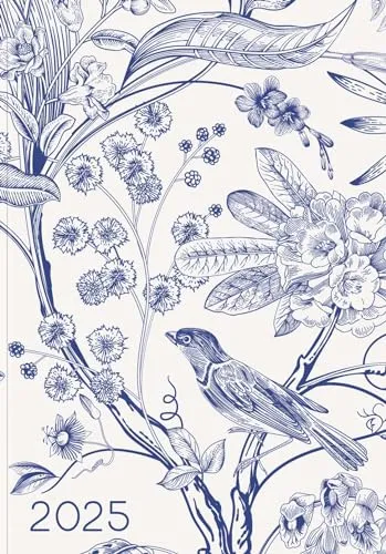 Lady-Timer Blue Garden 2025: Buchkalender