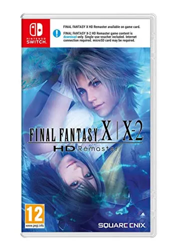 Final Fantasy X/X-2 HD Remaster - Nintendo Switch - RPG-Klassiker für Nintendo Switch mit atemberaubender HD-Grafik und packender Story, ideal für Rollenspielfans.
