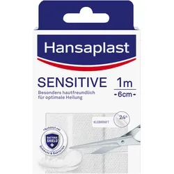 Hansaplast Sensitive Pflaster 1 m x 6 cm 