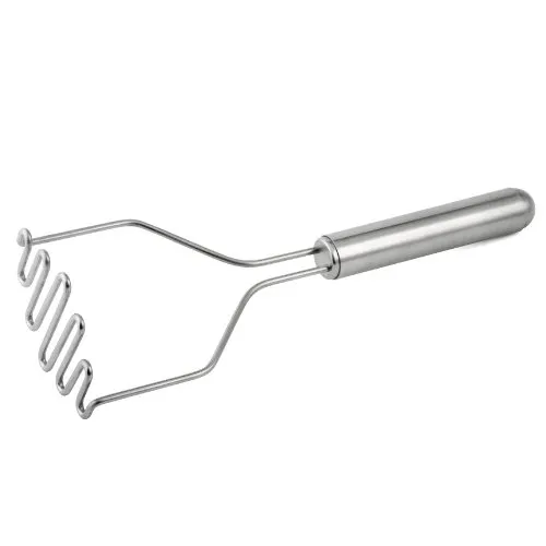 Weis Profi Kartoffelstampfer aus Edelstahl in der Farbe Silber, Maße: 30 cm, 15030