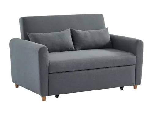 Vente-unique Schlafsofa 2-Sitzer AYLA