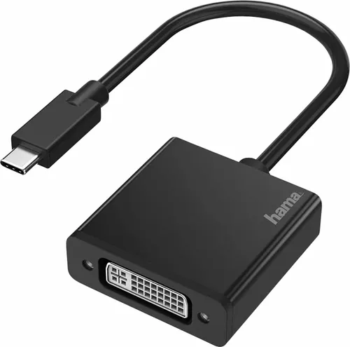 HAMA Adapter Video USB-C auf DVI Ultra-HD 4K