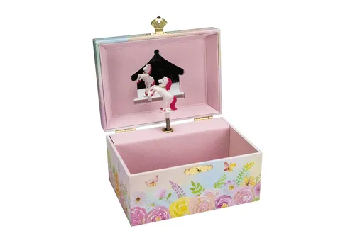 GICO Spielzeug-Arztkoffer GICO Einhorn Schmuckbox – Rosa Musikspieldose mit Figur - 92066