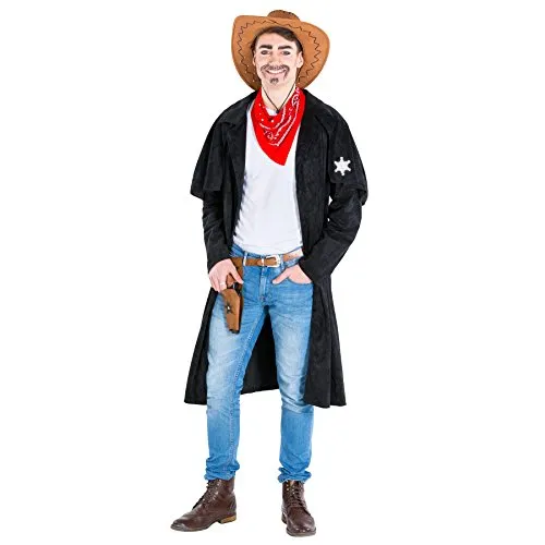 tectake® Herrenkostüm Cowboy Willy