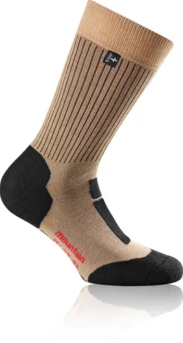 Rohner Trekkingsocke Crew Mountain Trekking (antibakteriell, Fuss-Wellness) beige - 1 Paar, Größe: 39-41