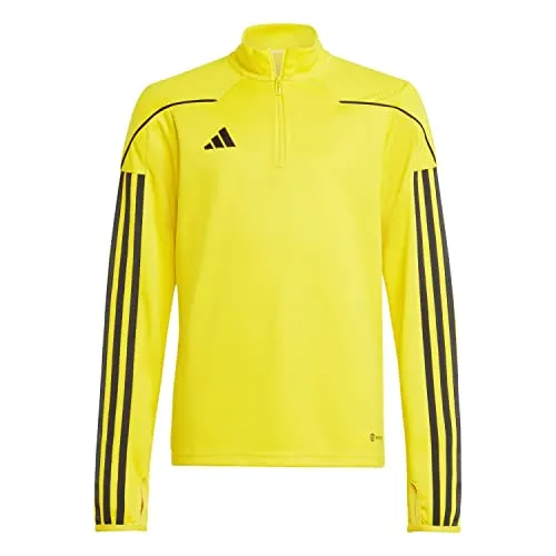 adidas Performance Fleecepullover Tiro 23 League Track Top für Kinder - Trainingsbekleidung mit Aeroready-Technologie für trockenen Komfort, ideal für junge Fußballer.